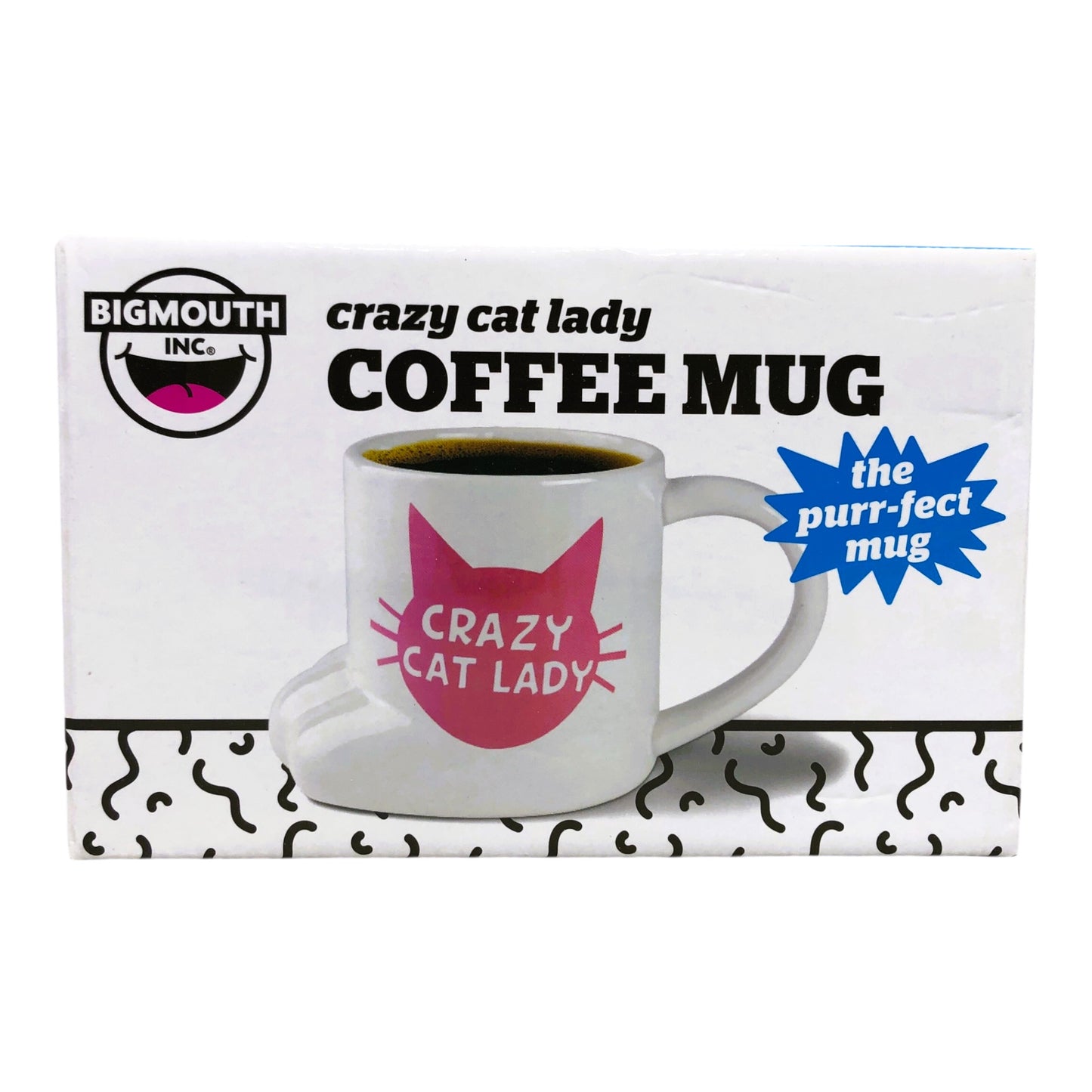 5298 - Crazy Cat Lady Coffee Mug 16 Oz White Ceramic Gift