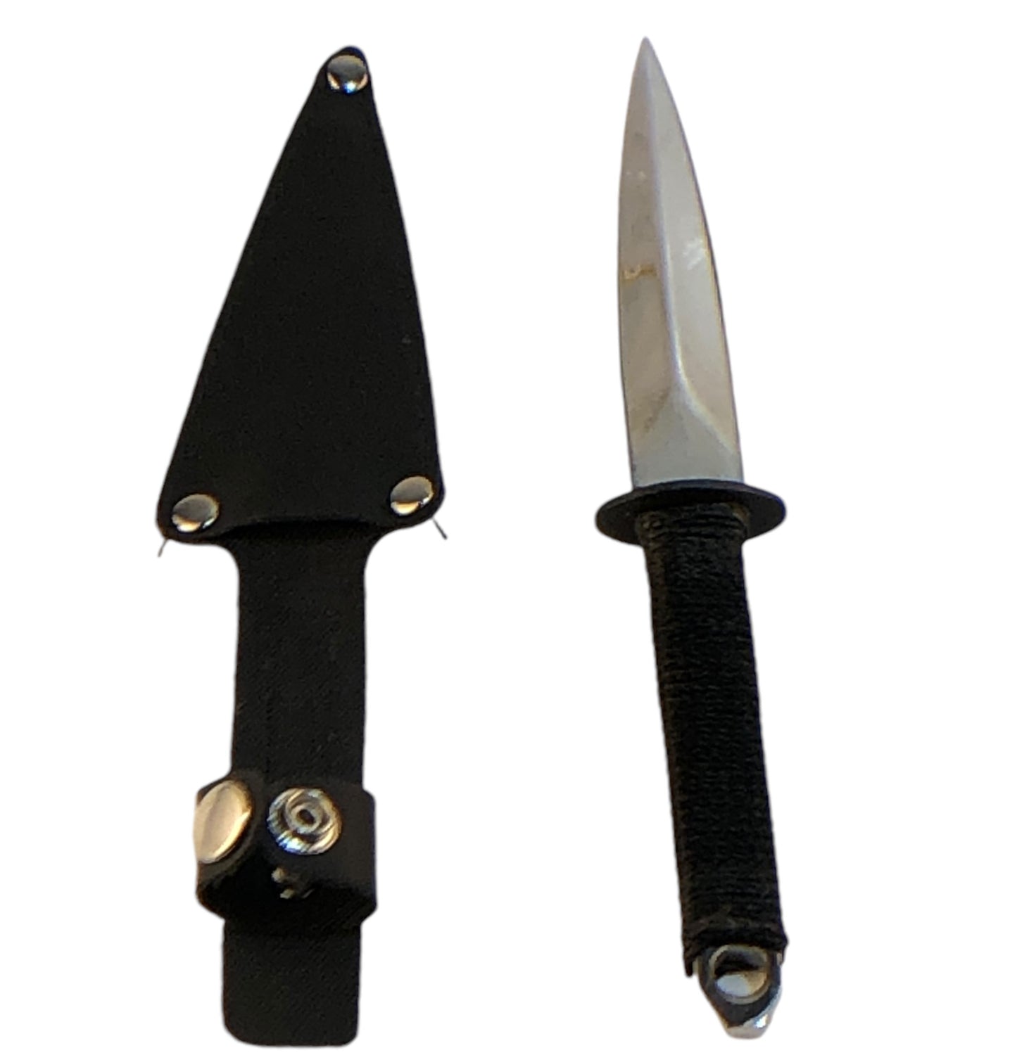 5331 - 8" Black Straight Boot Knife |81|