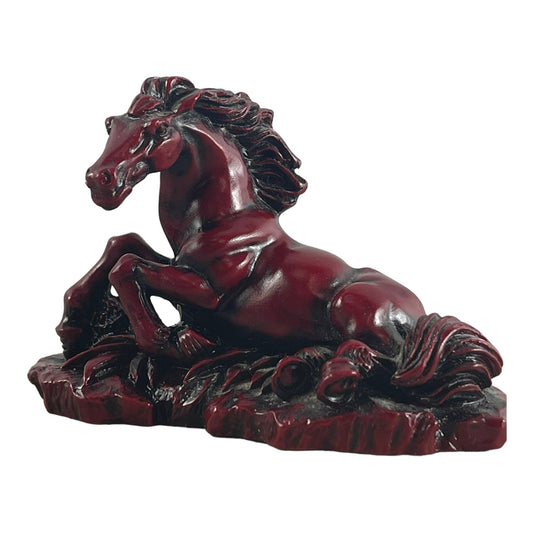 5332 - 3" Red Horse - Lying Down - |Z-89|sent for prep
