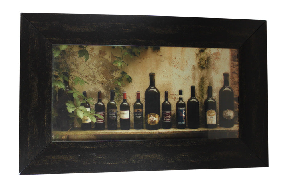 5376 - Framed Wine Print 19" x 30" |13-20|