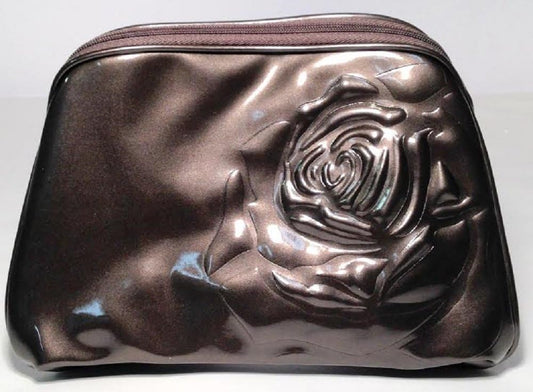 5431 - 9x6 Grey Rose Make Up Bag - [16-23]