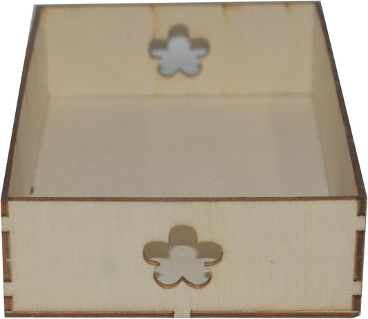 5451 - Wood Box Clover 4x6" DIY - |Pod 1-63|