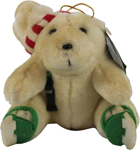 5466 - Coca Cola Bear Ornament Skates - |H-55|