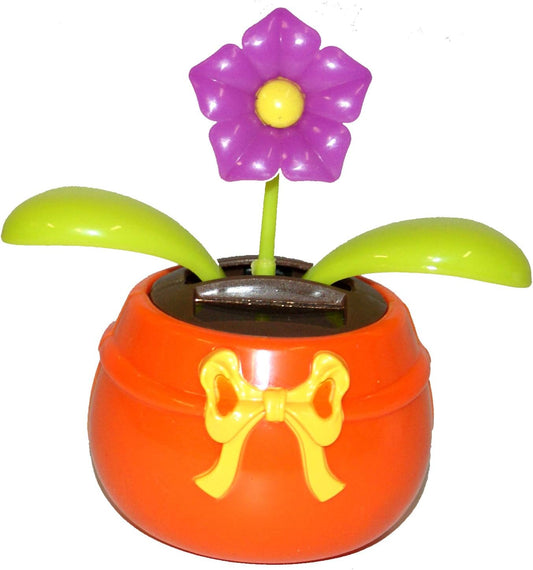 547 - Solar Purple Flower Orange Yellow - |BS-8|