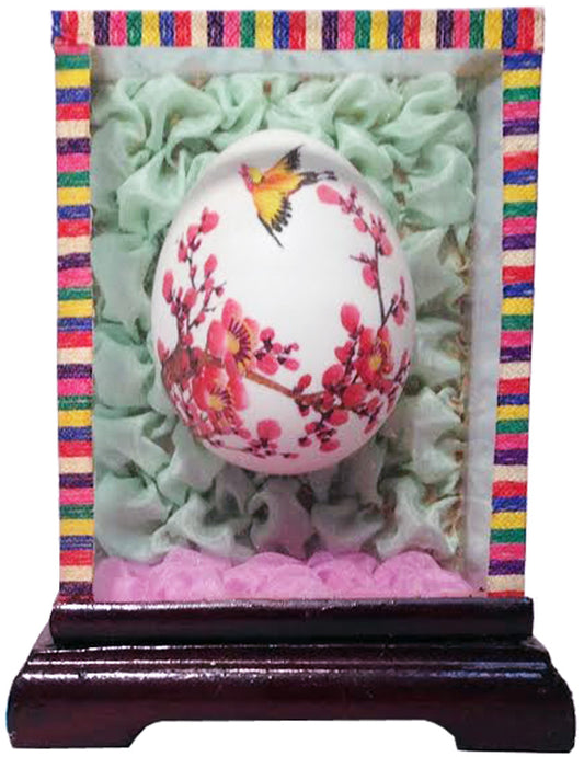 5471 - 4" Egg In Case - Yellow Bird #2 - |17-18|