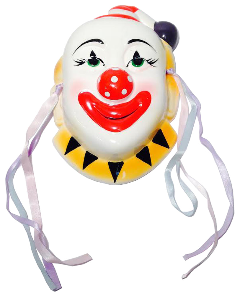 5480 - Clown Mask 8" Red Hat - |F-07|