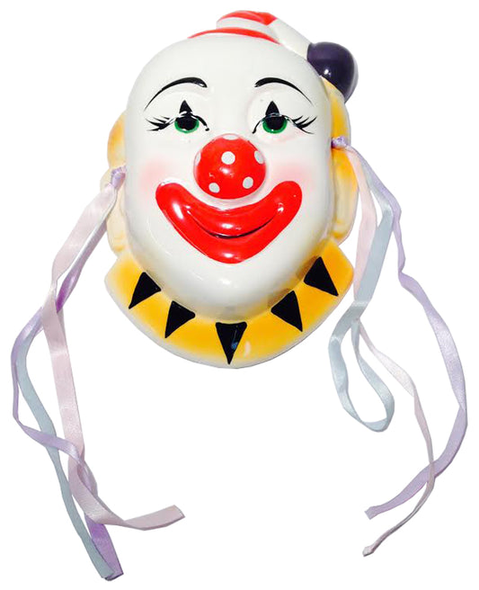 5480 - Clown Mask 8" Red Hat - |F-07|