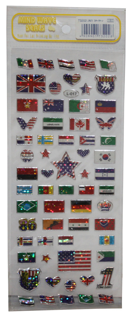 5491 - Flag Stickers L-017 - |File-24|