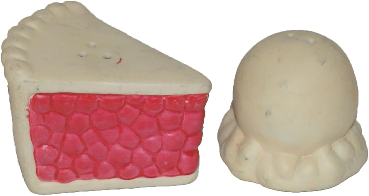 5498 -Good Cherry Pie & Ice Cream Salt & Pepper Shakers - CONNIE’S DESK CHESSMAN CANT FIND
