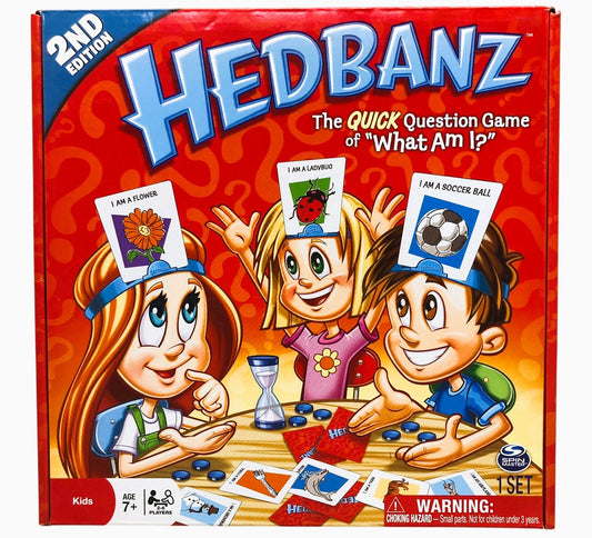 5500 - Hedbanz Classic Board Game, Used, Ages 6+ |GR-3|