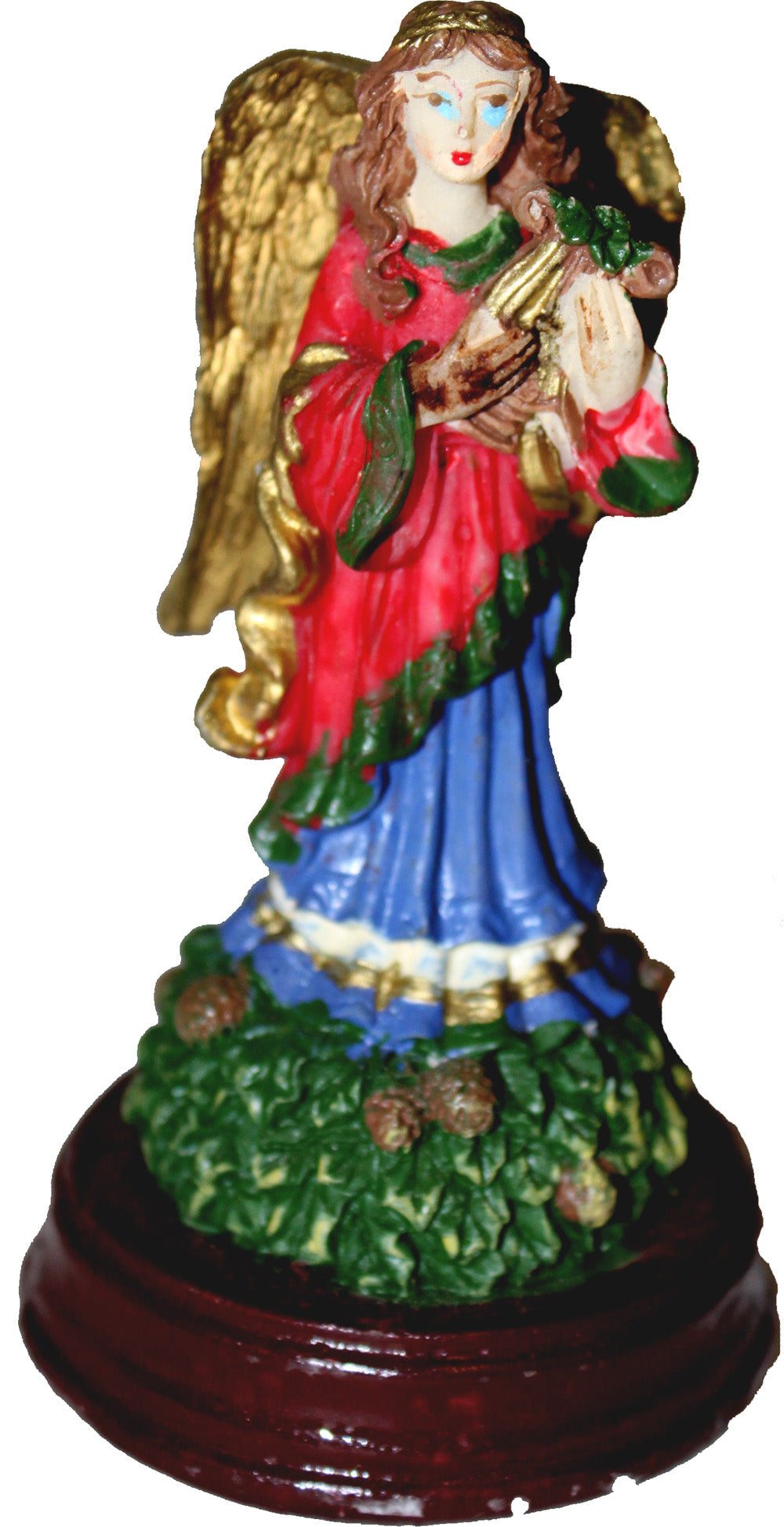 5513 - 4" Color Angel - Gold Wings - |1-7|