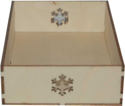5521 - Wood Box Snowflake 4x6" DIY - |Pod 1-63|