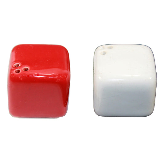 5531 - Cube Salt Pepper Red White - |DVD-J-1|