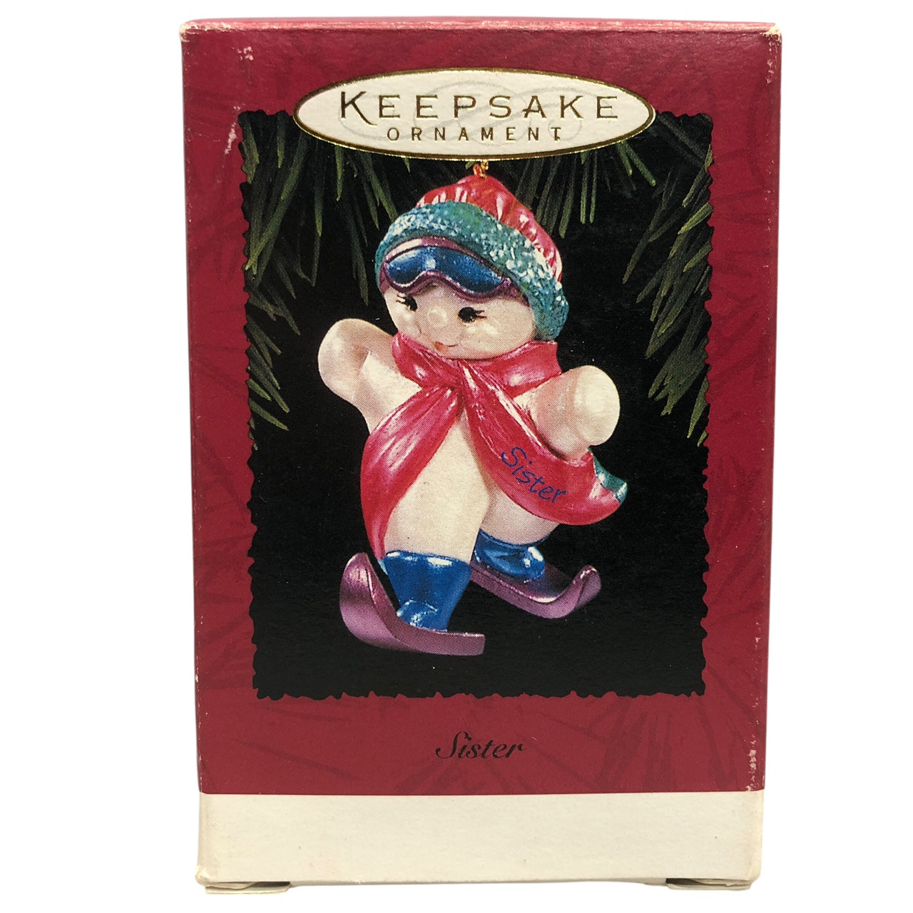 5535 - Beautiful Set of 5 Hallmark Keepsake Sister Ornaments for Christmas Tree and Holiday Decor |Pod 1-66|