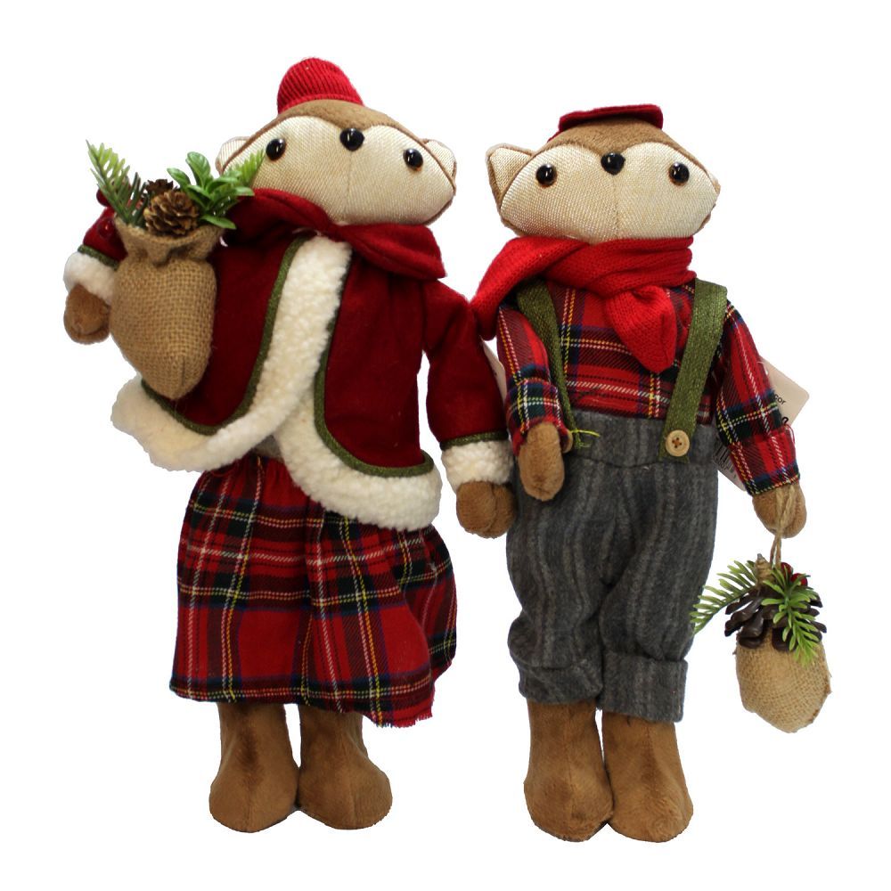 5543-"Foxy" Christmas Couple- 2 pc - |Pod 1-64|