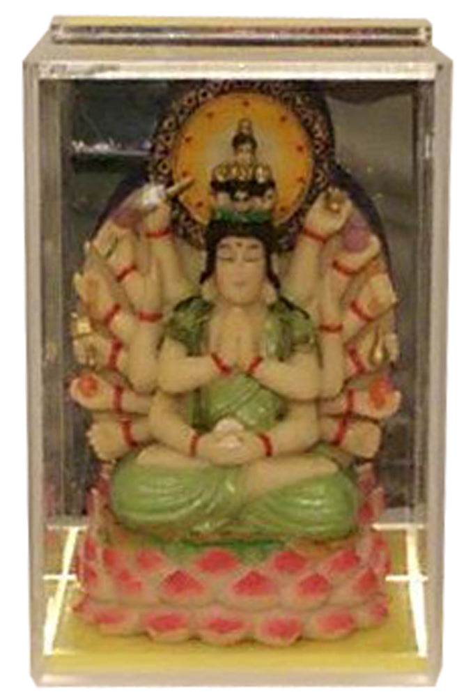 5557 - 4" Green Buddha - 1000 Hands - |X-95|