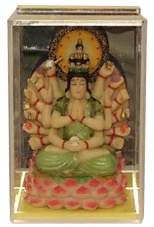 5557 - 4" Green Buddha - 1000 Hands - |X-95|