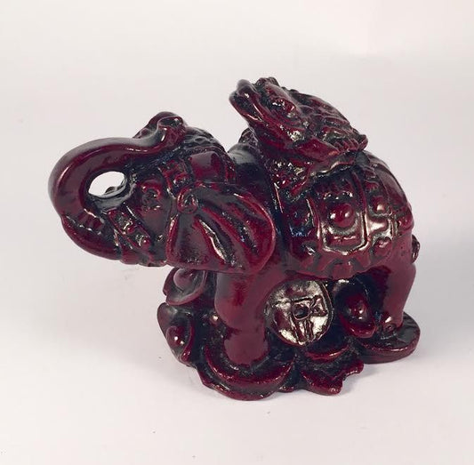 5658 - 3" Red Elephant - Frog Back - |Z-39|