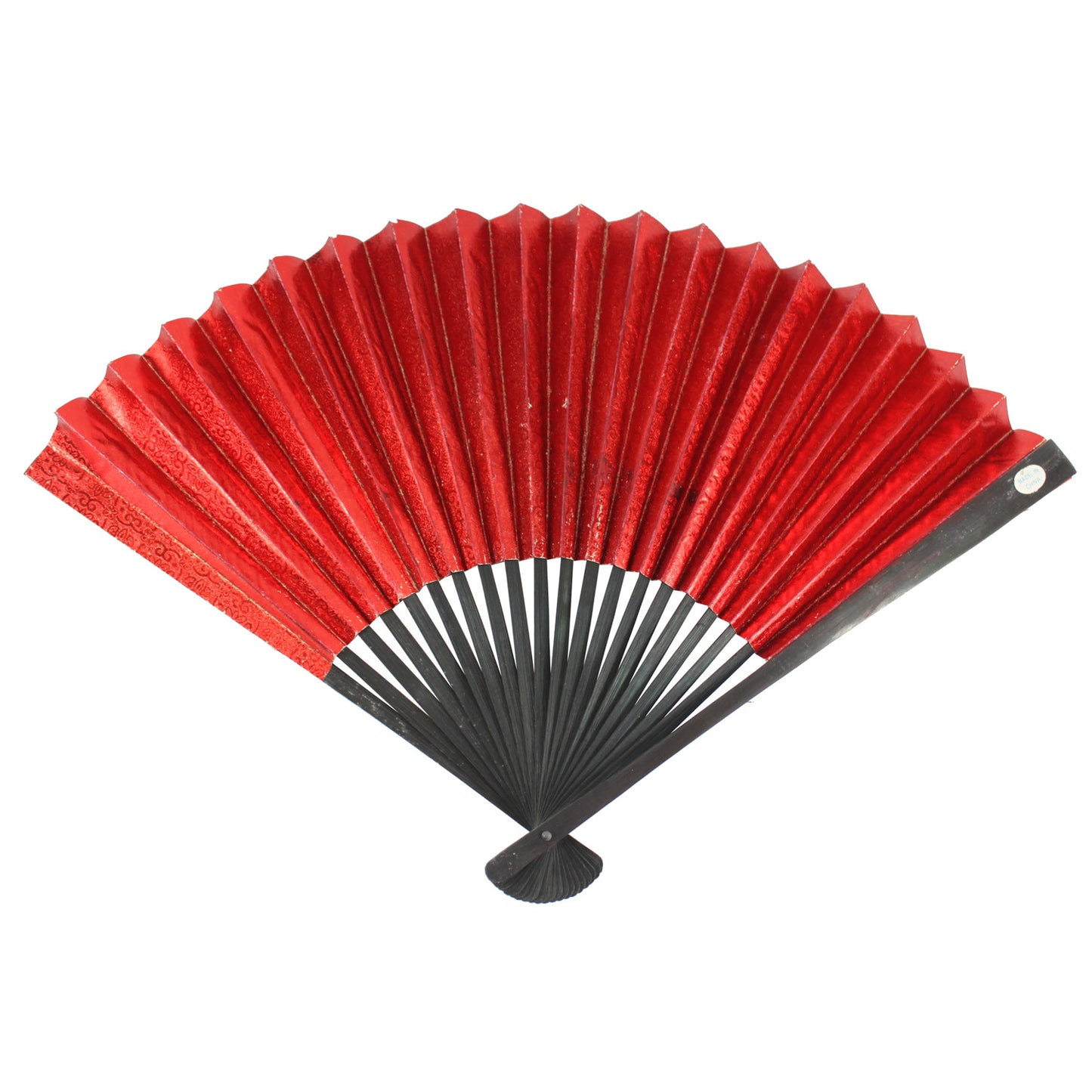 5687 - 13" Foil Fans Asst Colors-Set of 4 - |B-09|