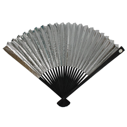 5687 - 13" Foil Fans Asst Colors-Set of 4 - |B-09|