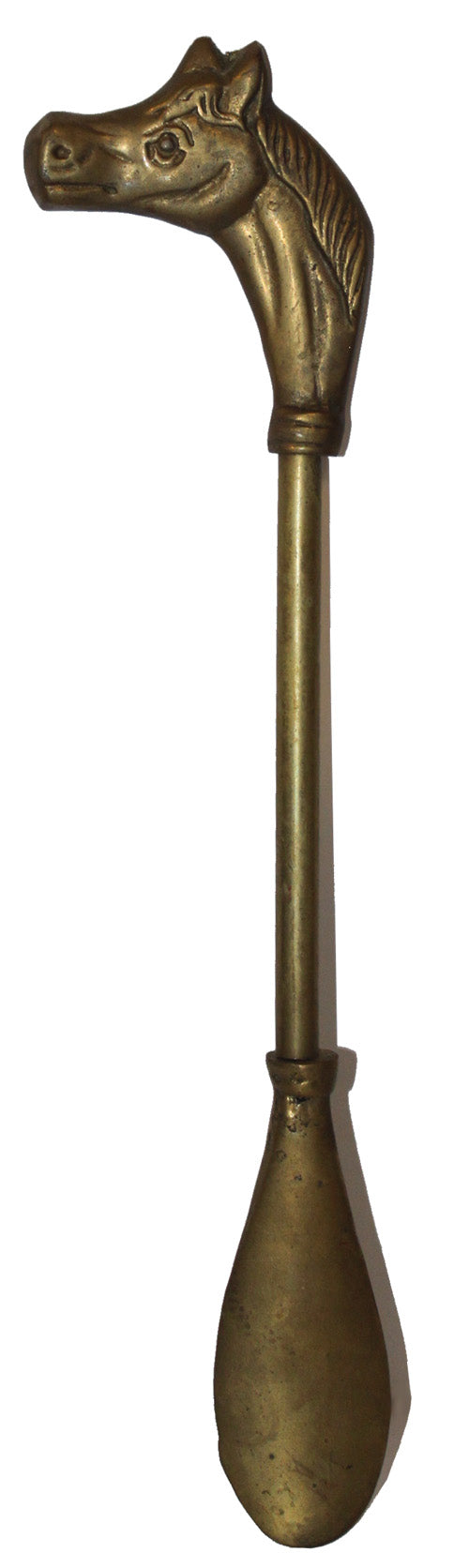 5707 - Brass Horse Shoe Horn 13" - |22-11|