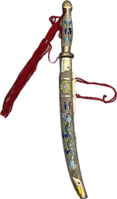 5738 - Gold Floral Letter Opener 12 Inches |108|