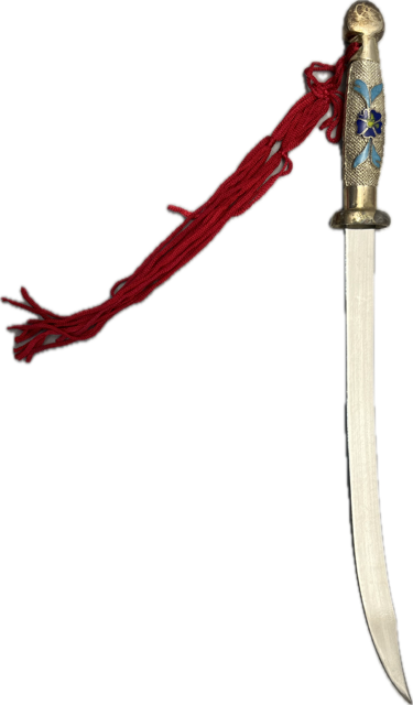 5738 - Gold Floral Letter Opener 12 Inches |108|