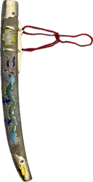 5738 - Gold Floral Letter Opener 12 Inches |108|