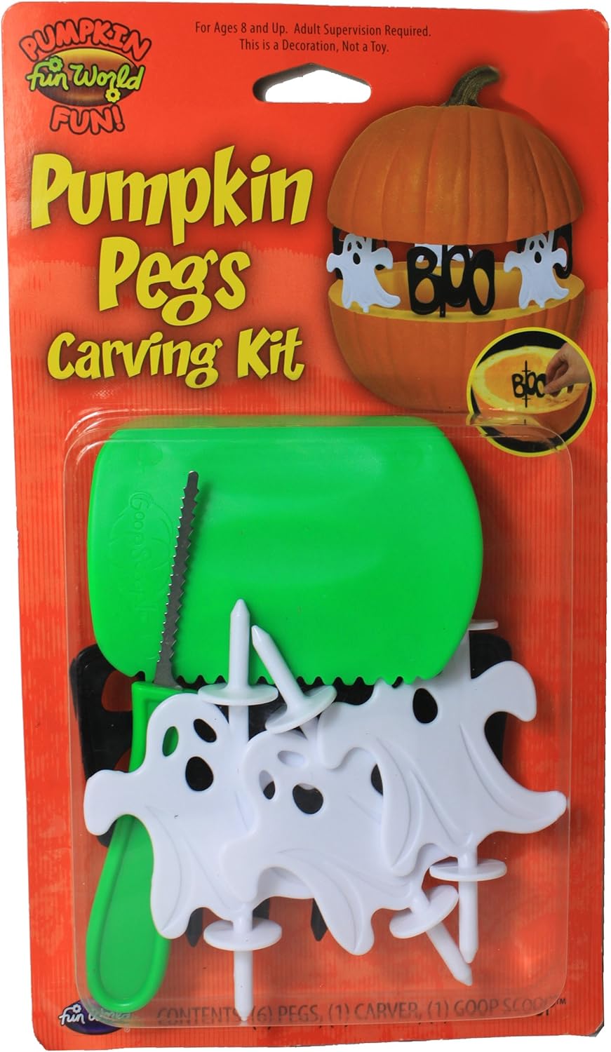 575 - Pumpkin Pegs Carving Kit - |Pod 2-28|