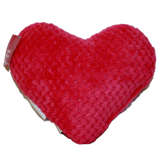 5767 - Pink Heart Shaped Pillow 10" x 9" - |H-41|
