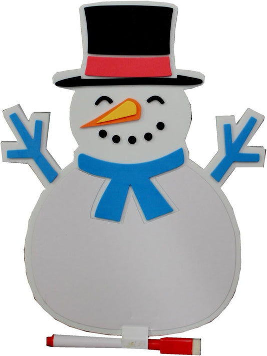 5816 - Write On Me Snowman w Pen-Pack of 4 - [Pod 2-17]