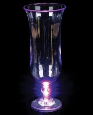 5825 - 16oz Light Up Hurricane Glass - [R-21 Garage]