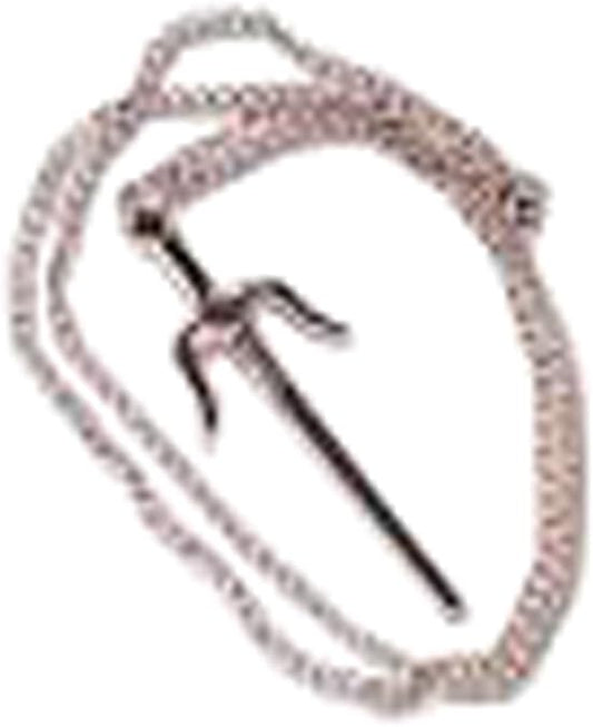 5843 - Necklace Sai Chrome on Chain - |Clear-64-67|