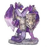 5849 - 4" Purple Dragon - 2 Heads - |Z-40|