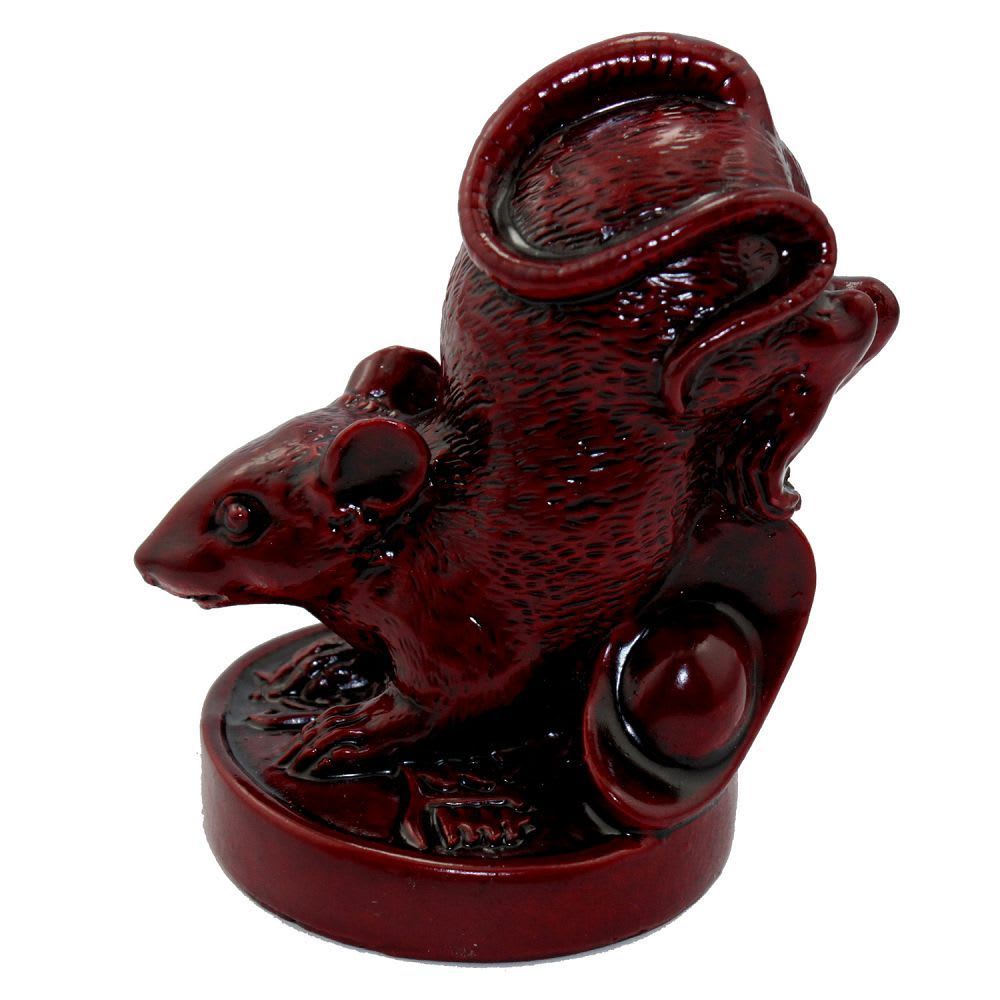 58 - 2" Red Zodiac Rat - Coin - |Z-89|