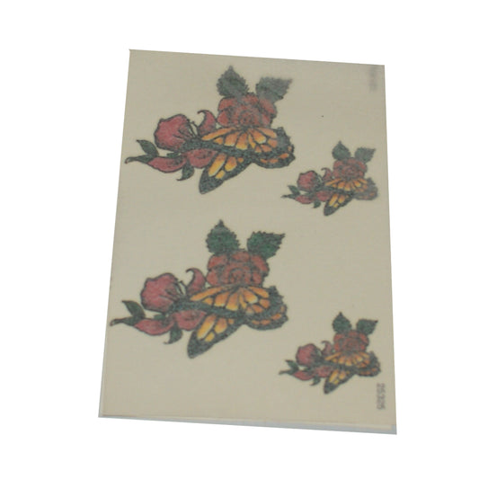 5926 - Butterfly & Roses Asst Tattoo - |S-9 Garage|