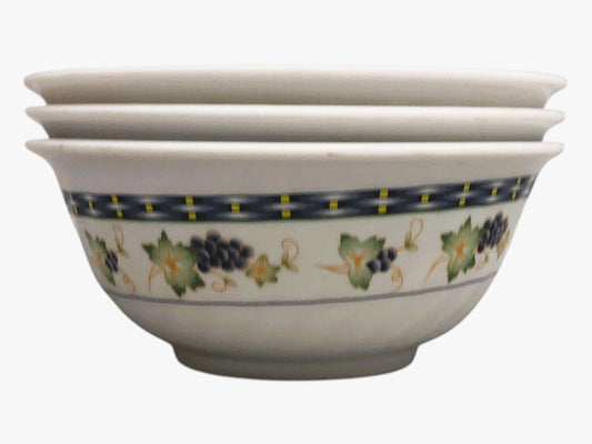 5936 5" Grape Bowl Set of 3 |9-14|