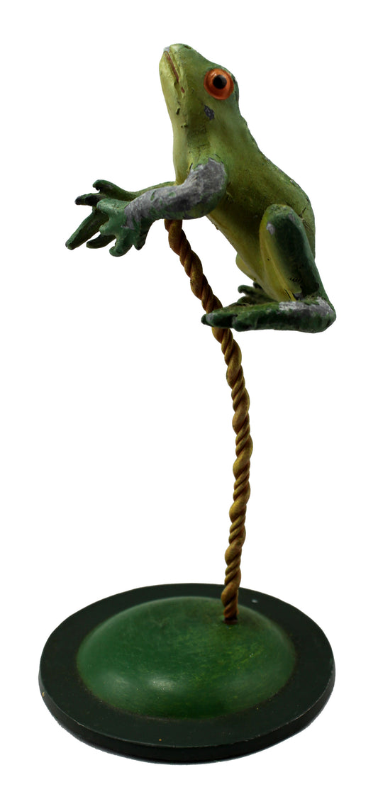 5952 - 5" Metal Frog - On Stand - |Z-32|