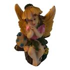 5953 - Garden Fairy w/Bird on Log - |H-32|