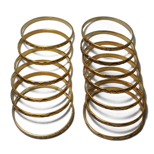 5963 - Infants Gold Bracelets - |Clear-2|
