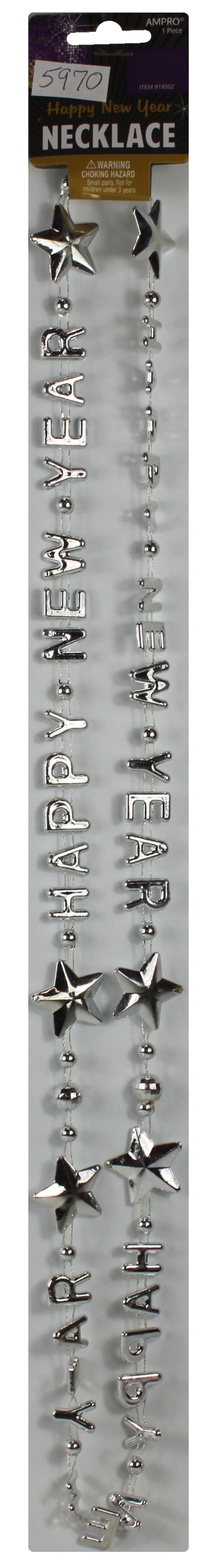 5970 - Silver New Years Necklace - |DVD-4|