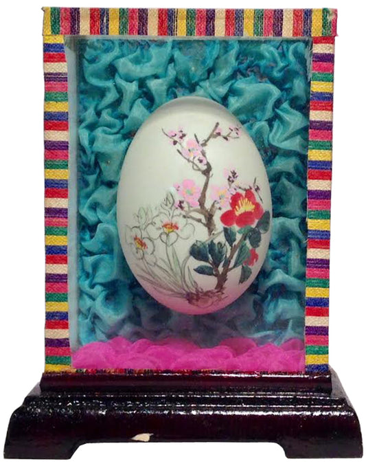 6016 - 4" Egg in Case - Cherry Blossom - |17-18|
