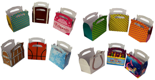 6032 - 6.25" Asst Treat Box Set of 12 - |R-11 Garage|