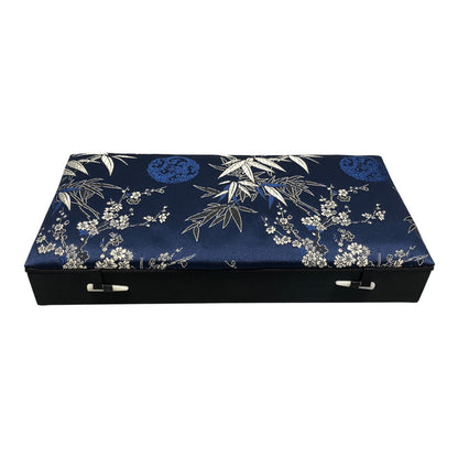 6039 - Jewelry Box Navy Cherry Blossom - |19-18|