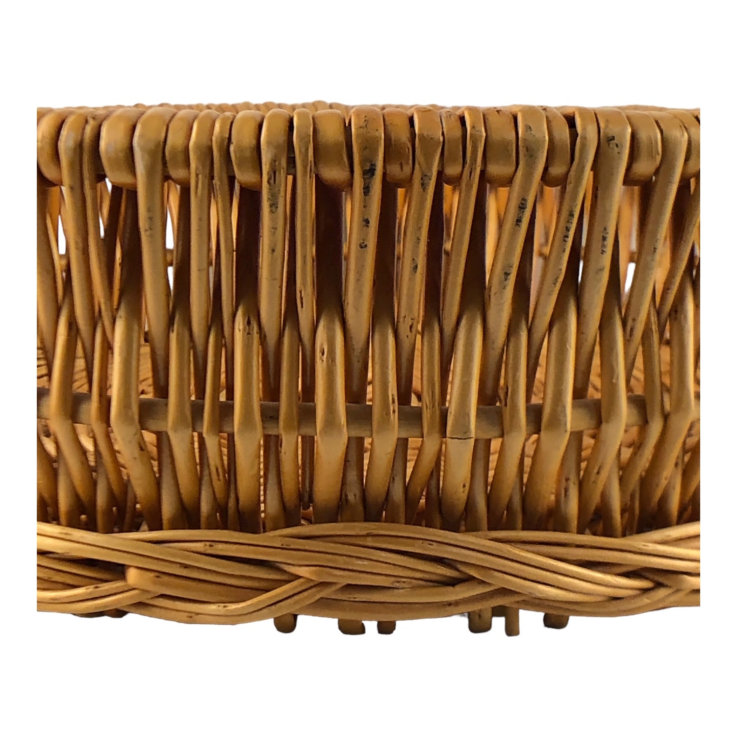 6055 - 13" Oval Wicker Basket - |H-30|