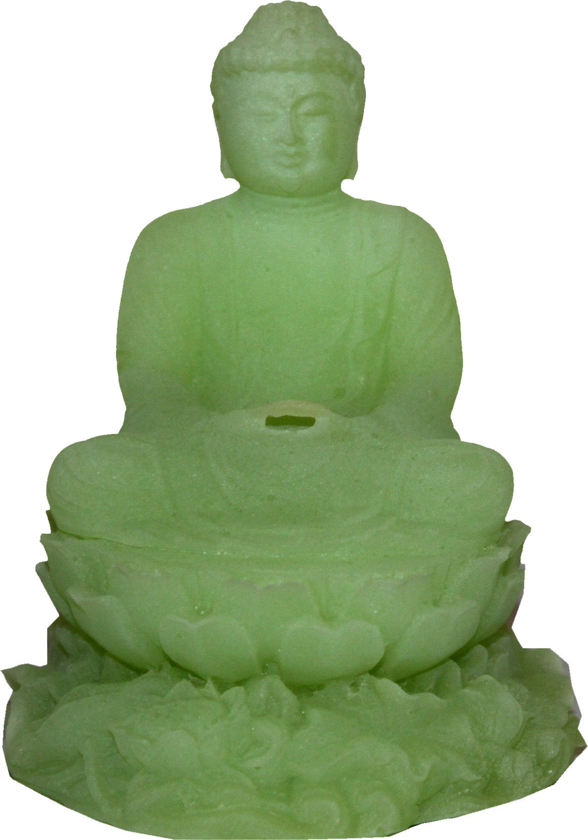6056 - 4" Glow Buddha - On Lotus - |BU-20|