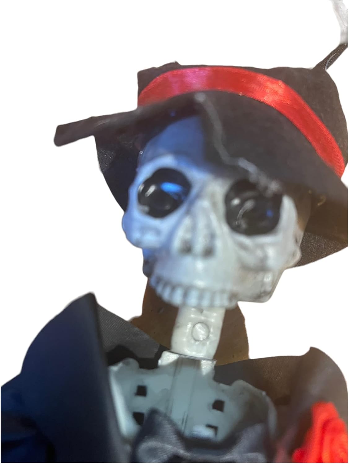 6064 - 15" Pirate Skeleton Red Bandana Missing Jaw- |Pod 1-2|