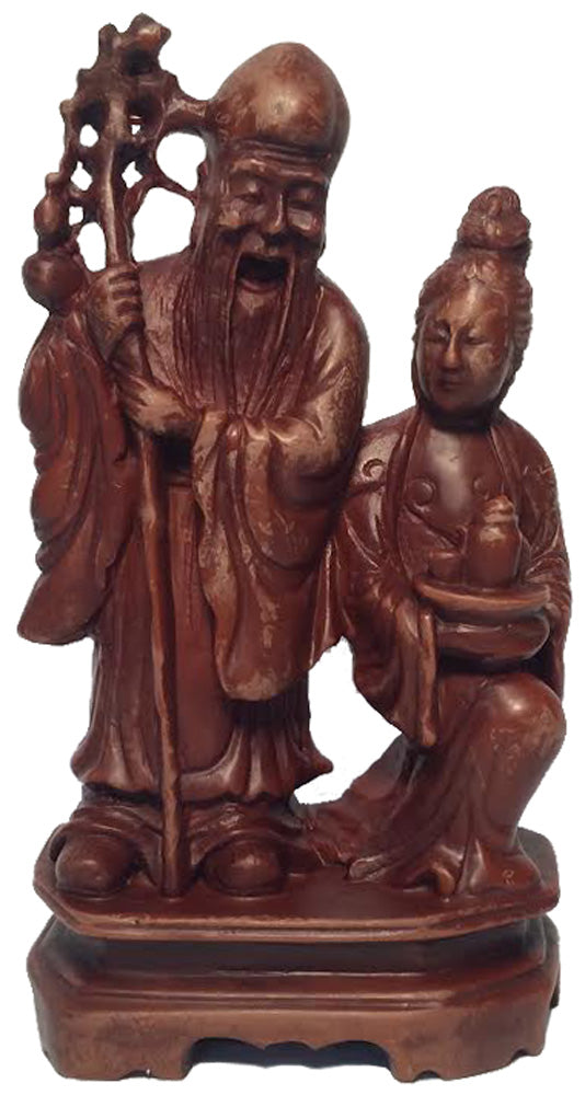 6105 - 8" Brown Sau - With Woman - |Z-73|