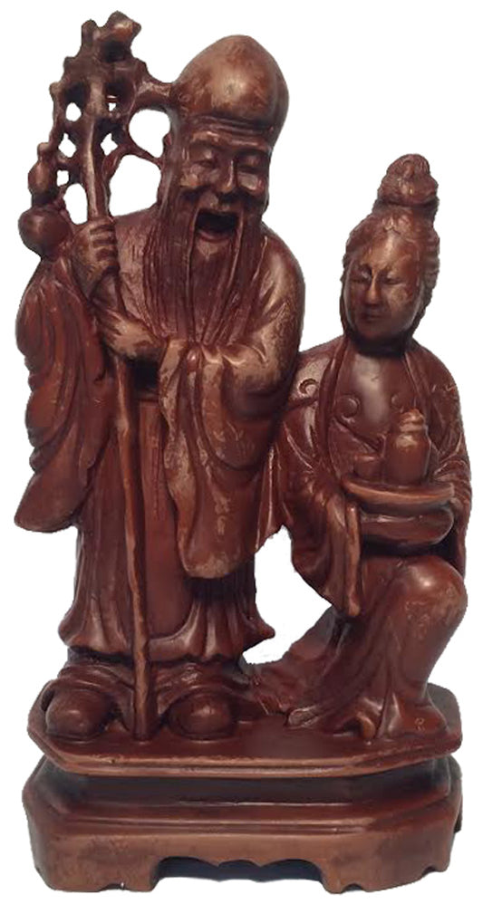 6105 - 8" Brown Sau - With Woman - |Z-73|