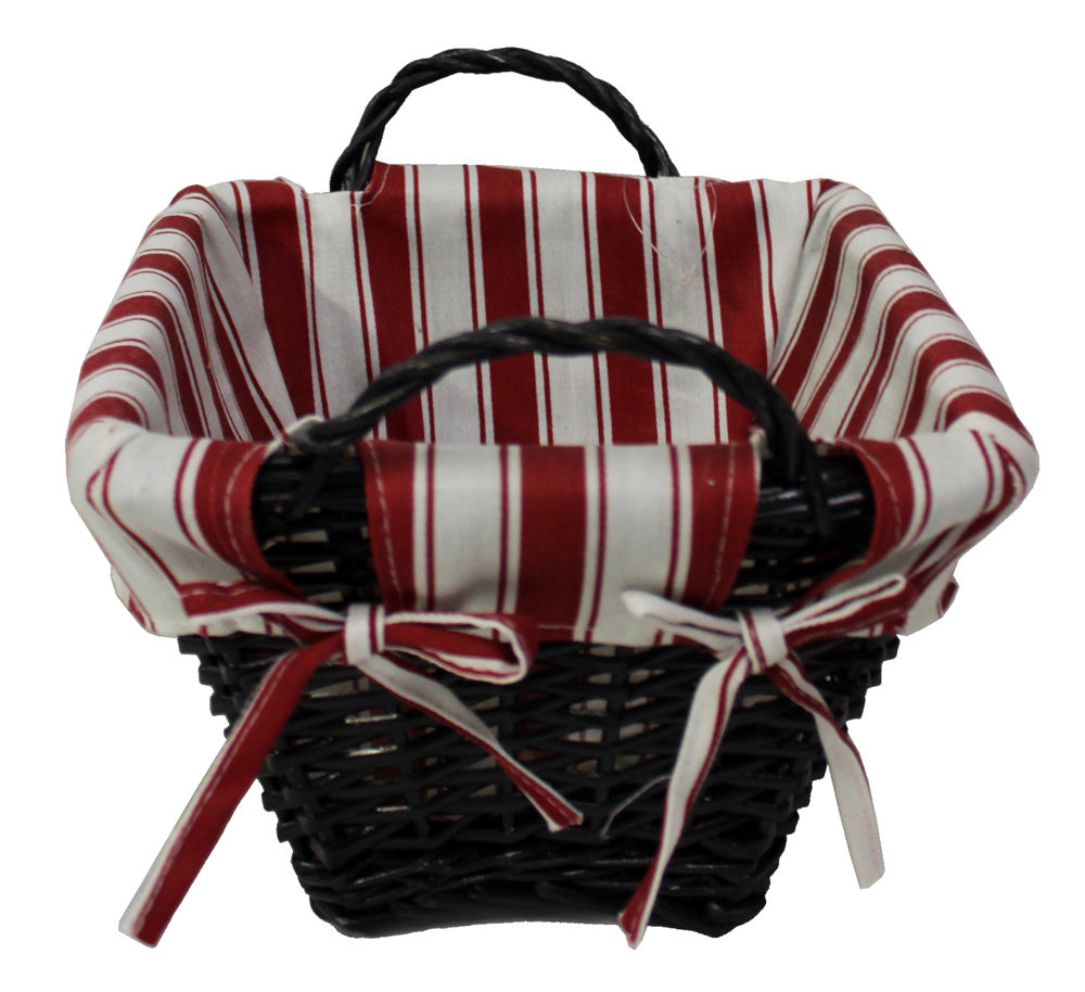 6155 - 6x9x9" Basket w Striped Liner - |H-63|